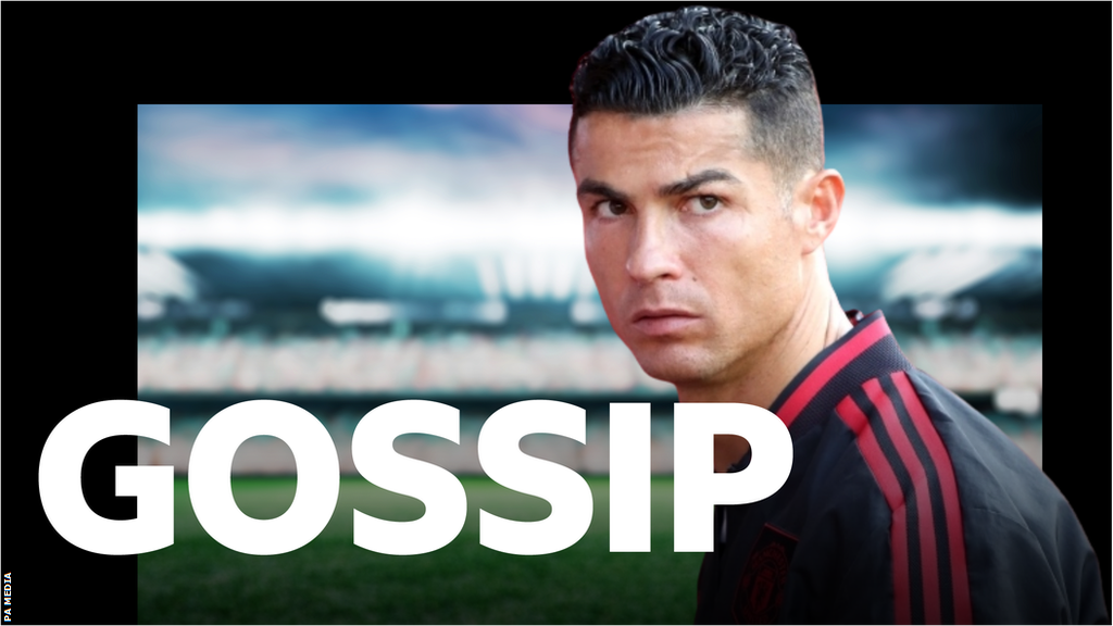 Cristiano Ronaldo and BBC Gossip graphic