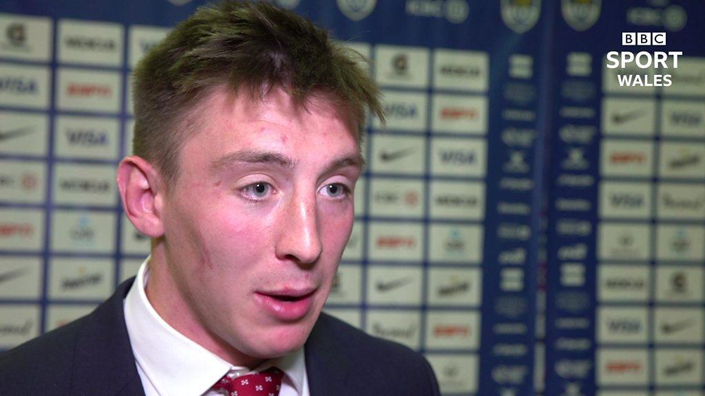 Josh Adams on his first Wales try: 'I wasn't going to be hit by the big ...
