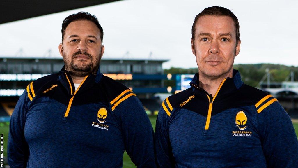 Colin Goldring (left) and Jason Whittingham were joint Worcester Warriors owners from June 2019 to October 2022