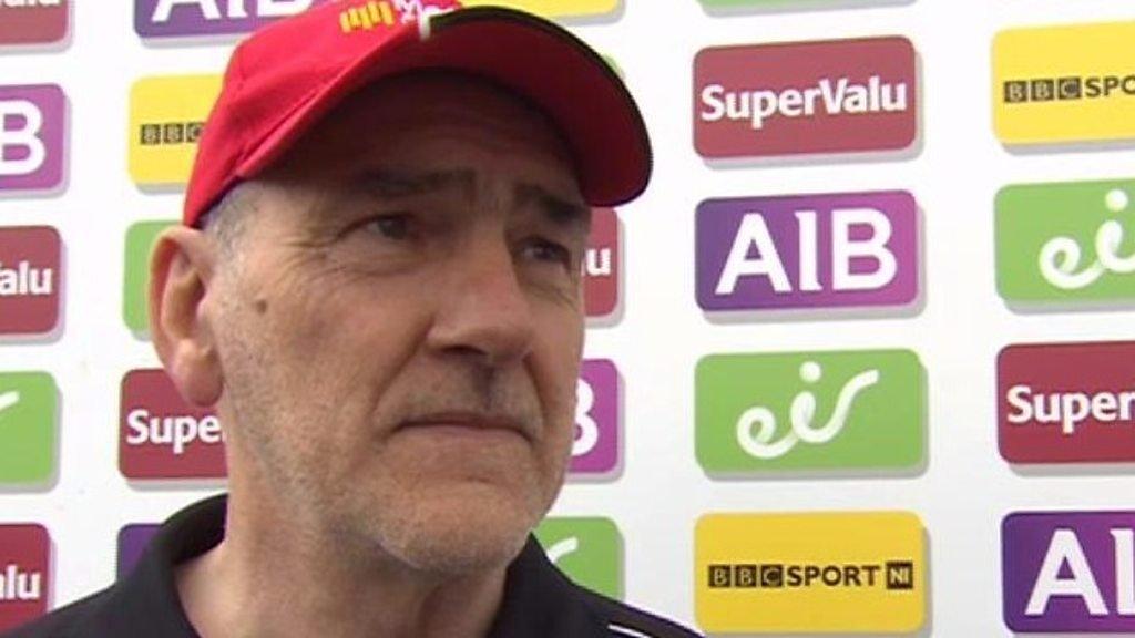 Tyrone manager Mickey Harte