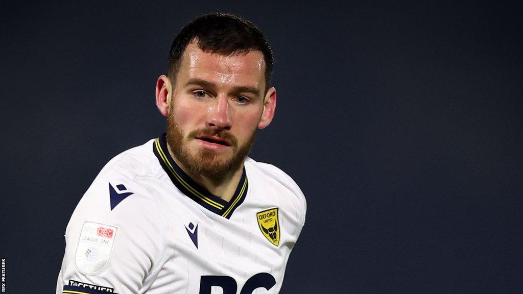 Oxford United captain Elliott Moore in action for the U's in League One last season.