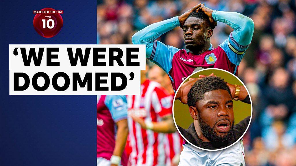 MOTD Top 10: Aston Villa's relegation with Micah Richards - BBC Sport