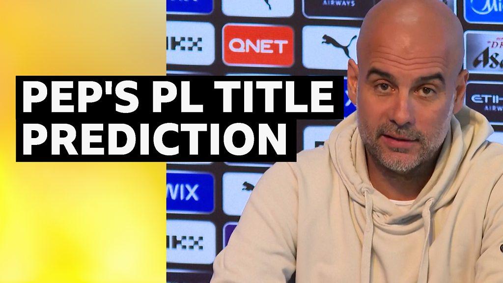 Manchester City Are Going To Win Premier League Title Again This Season Pep Guardiola Bbc Sport 9519