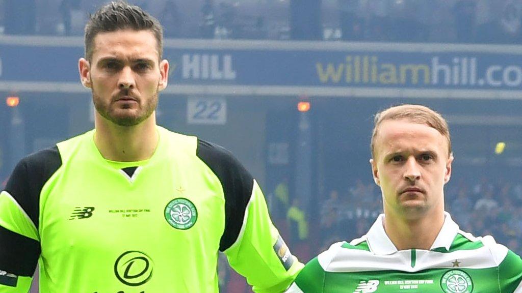 Craig Gordon and Leigh Griffiths