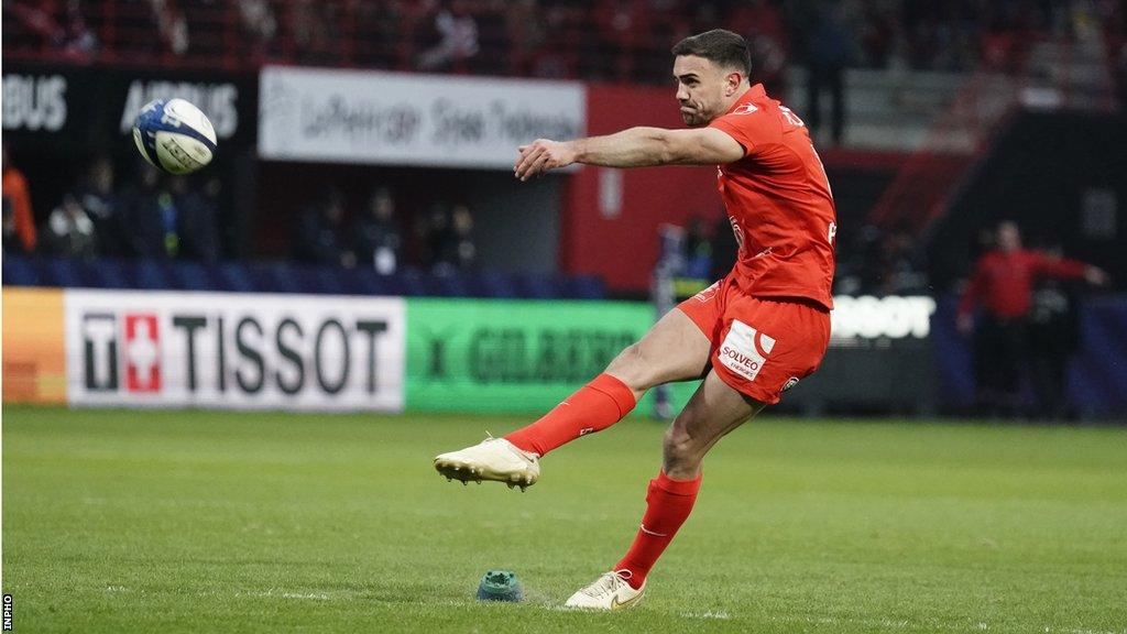 Melvyn Jaminet kicked five penalties for Toulouse