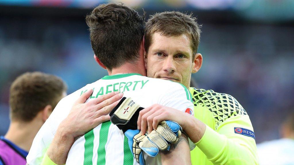 Northern Ireland goalkeeper Michael McGovern