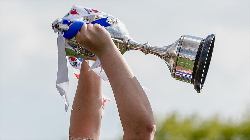 FAW Women's Cup trophy