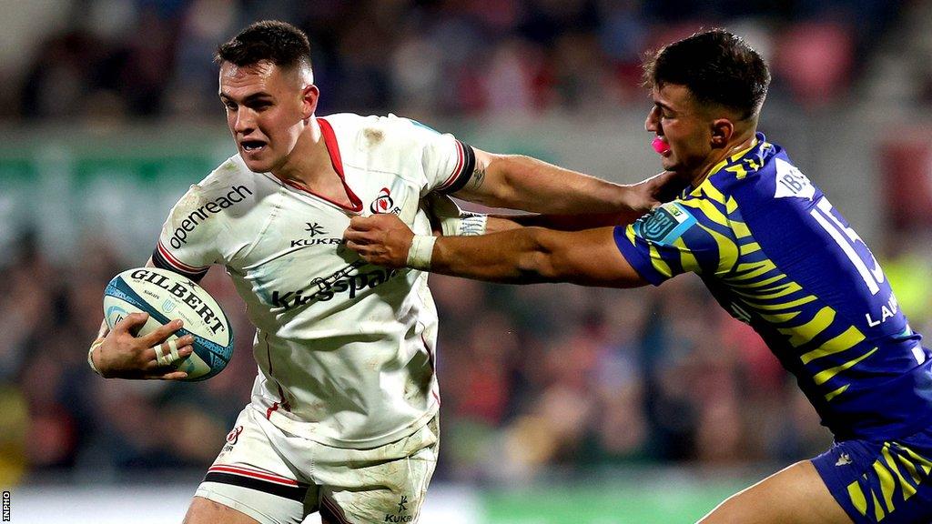 James Hume played for Ulster against Zebre on Friday