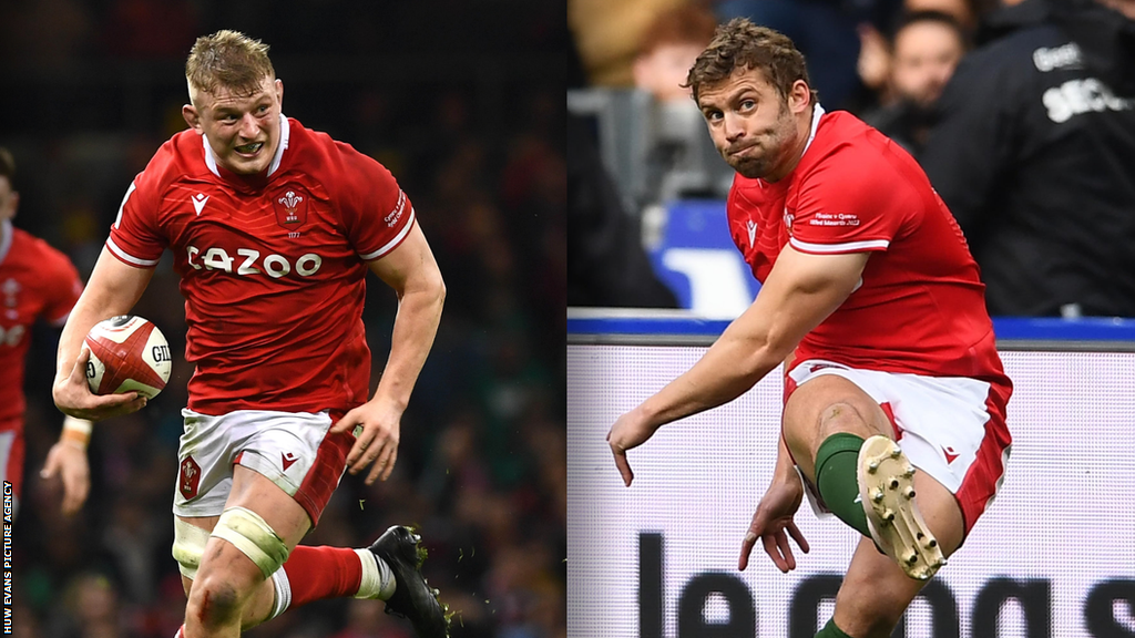 Jac Morgan and Leigh Halfpenny