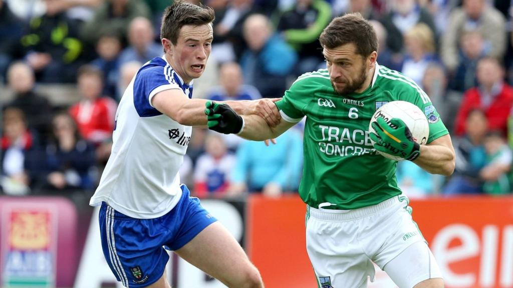 Monaghan's Shane Carey and Fermanagh's Ryan McCluskey will both be in action at Clones