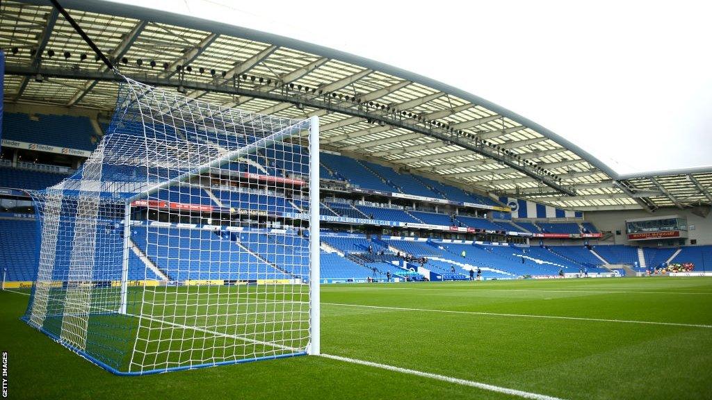 A general view of Brighton's Amex Stadium