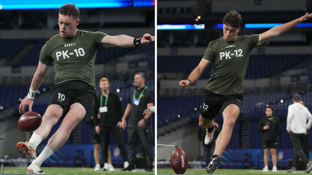 GAA goalkeepers Rory Beggan and Charlie Smyth were impressive at the NFL Combine trials