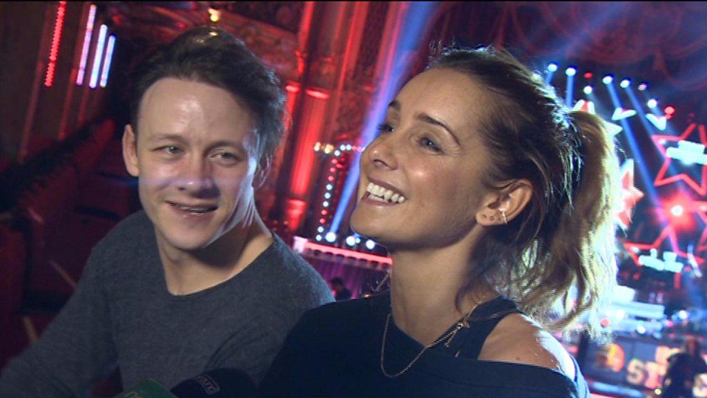 Louise Redknapp and Kevin Clifton