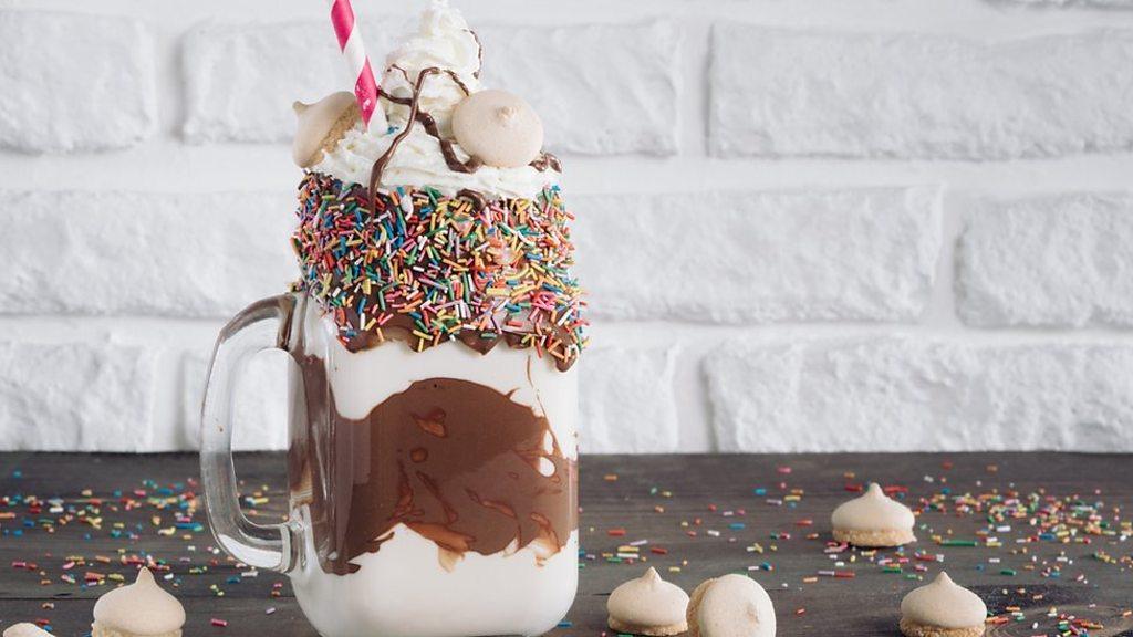 They might look really tasty, but the "Freakshake" milkshake is absolutely crammed full of sugar and experts say that bad for you.