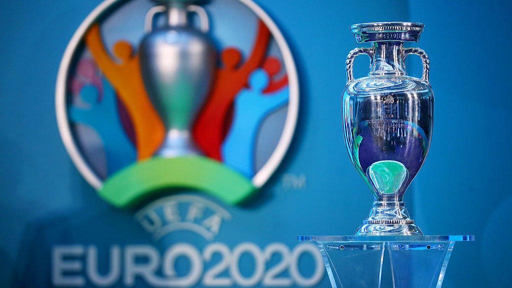 The Euro 2020 trophy