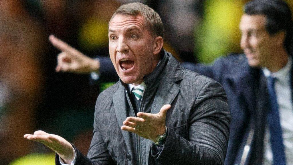 Celtic manager Brendan Rodgers