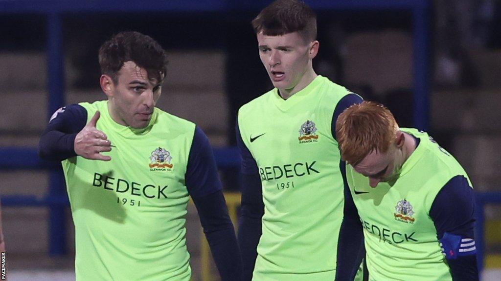 Glenavon celebrate