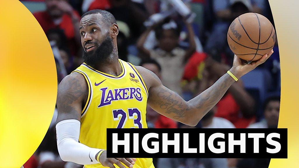 Lakers beat Pelicans to reach play-offs