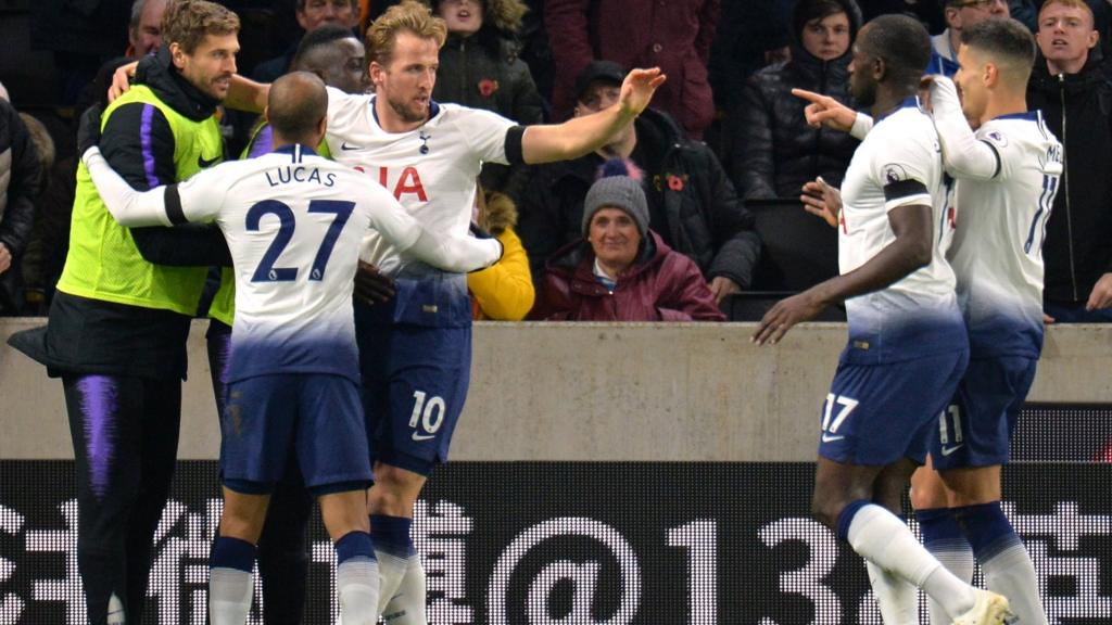 Harry Kane celebrates