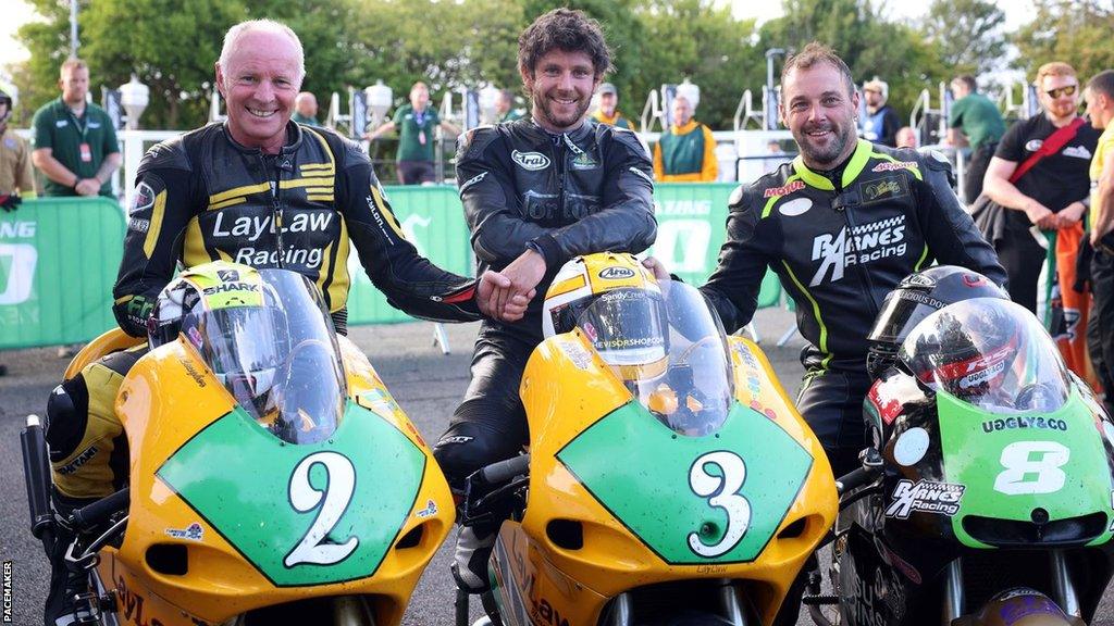 Ian Lougher, Mike Browne and Dan Sayle