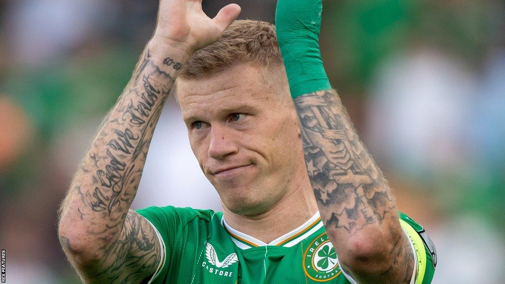 Midfielder James McClean has been capped 100 times by the Republic of Ireland