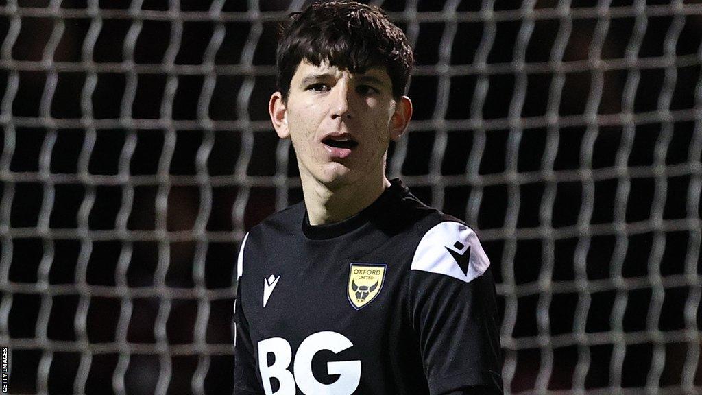 James Beadle in action for Oxford United