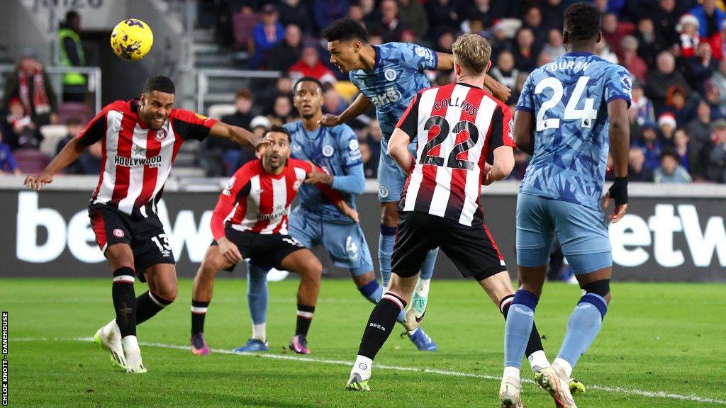 Ollie Watkins scores for Aston Villa