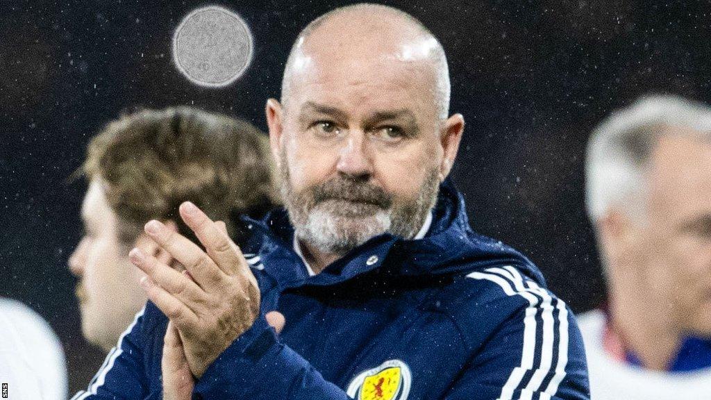 Scotland coach Steve Clarke