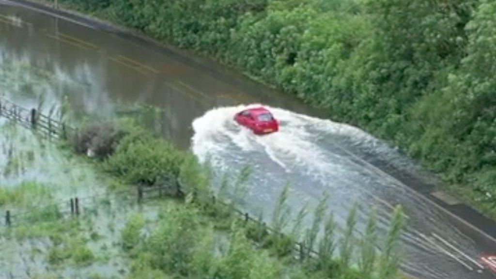 flood water driver