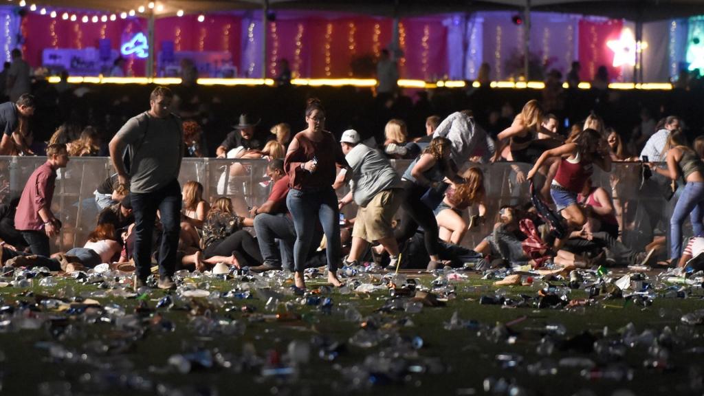 Concertgoers flee shooting