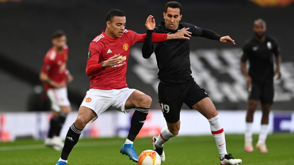 Mason Greenwood in action