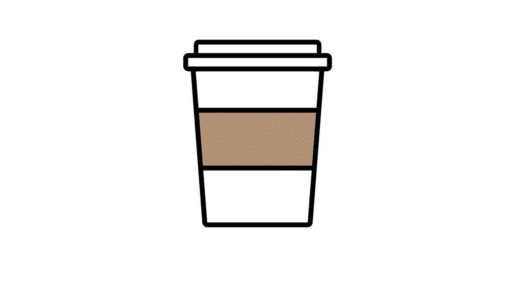 Disposable coffee cup