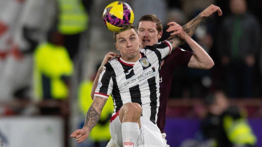 St Mirren striker Eamonn Brophy