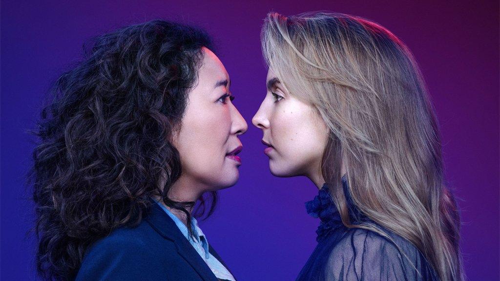 Sandra Oh and Jodie Comer in Killing Eve