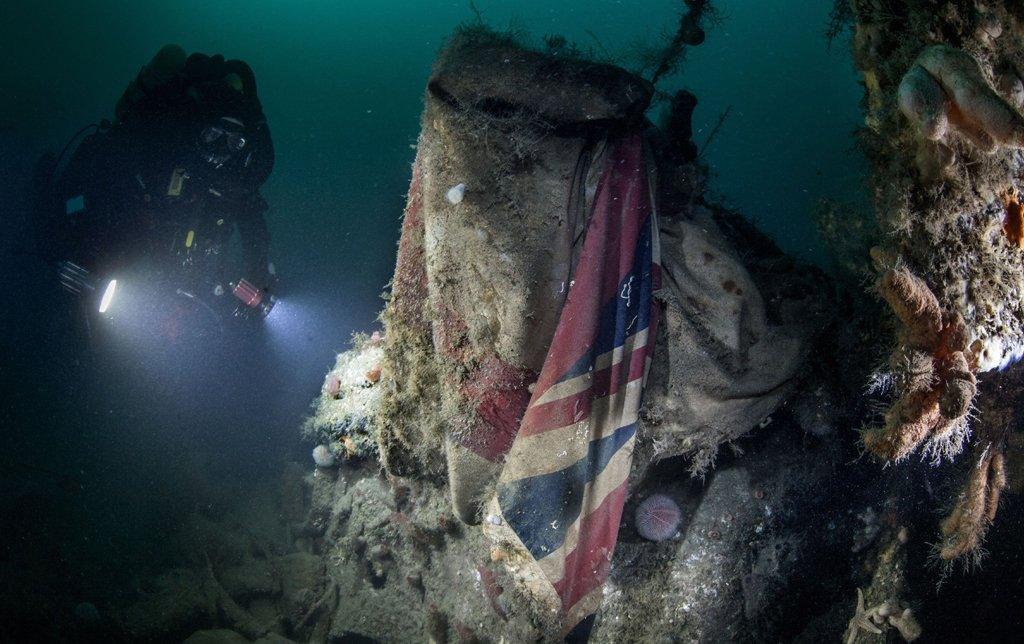 Wreck of HMS Vanguard