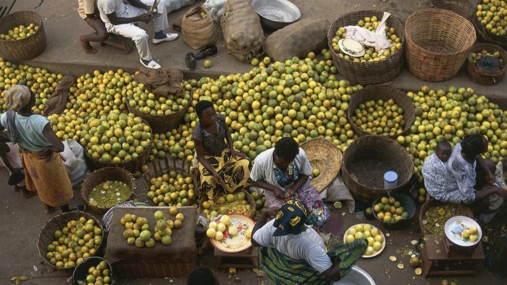 Market in Ghana