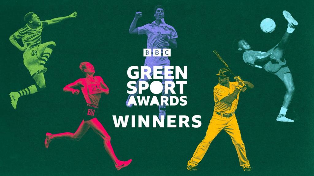 BBC Sport Green Award winners graphic