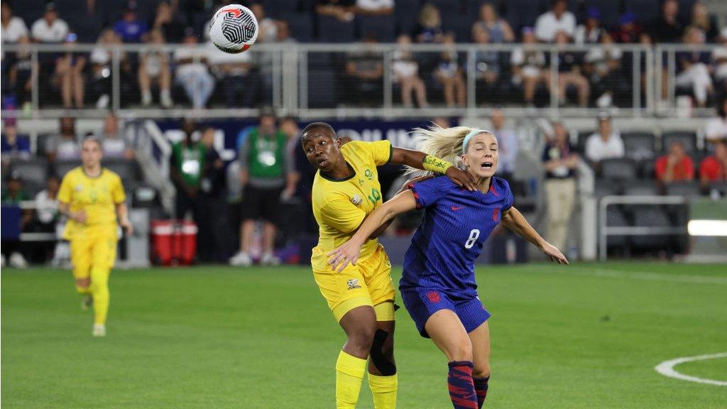 South Africa's Kholosa Biyana up against retiring American Julie Ertz