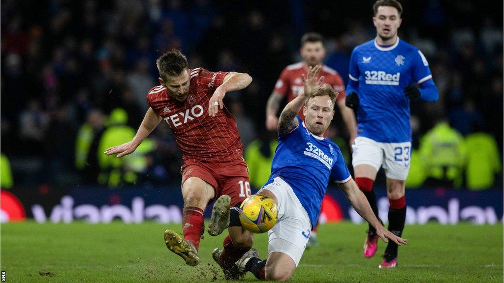 Heavy Hampden pitch for Aberdeen and Rangers