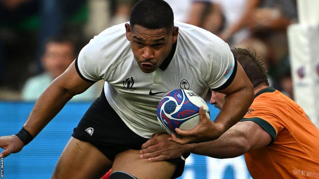 Sam Matavesi plays for Fiji