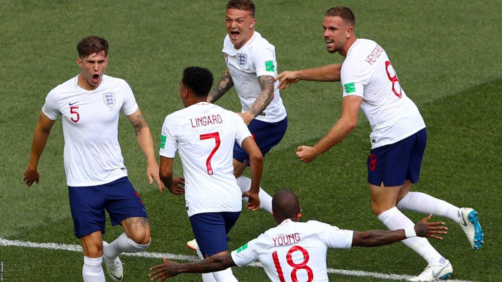 England celebrate