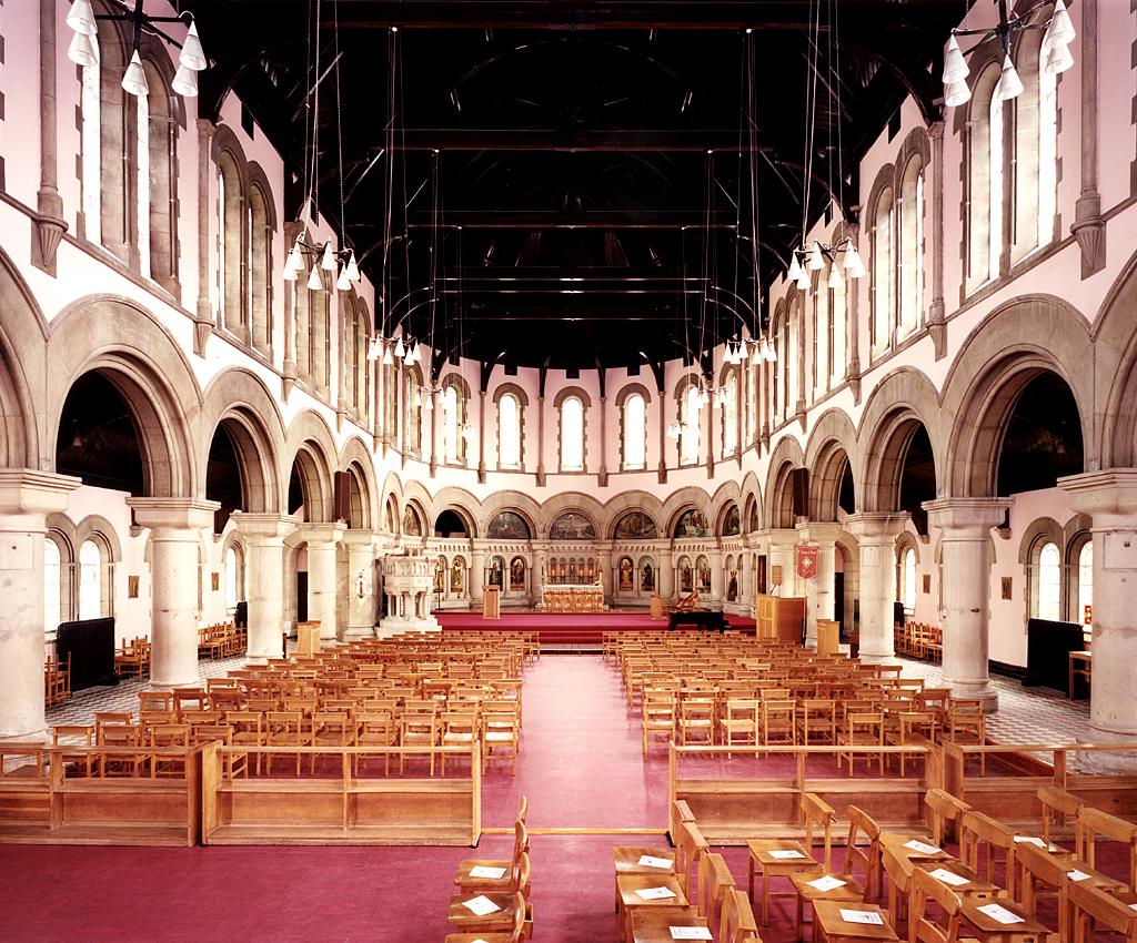 Interior chapel, HMP Wormwood Scrubs, London