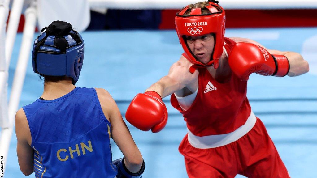 Charley Davison at the Tokyo Olympics