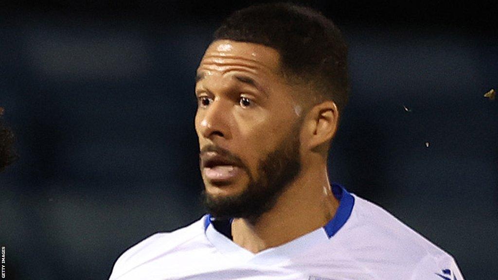 Timothee Dieng in action for Gillingham