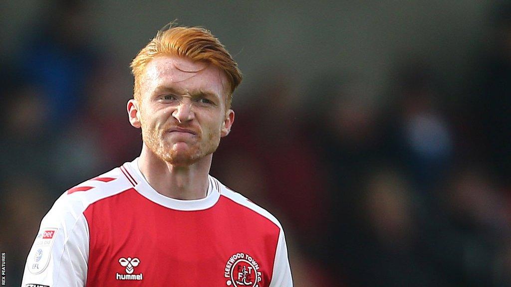 Callum Morton has scored twice in 24 appearances for Fleetwood Town this season