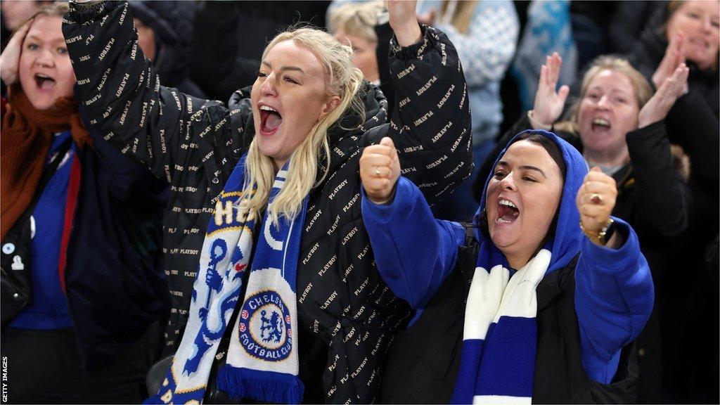 Chelsea celebrate