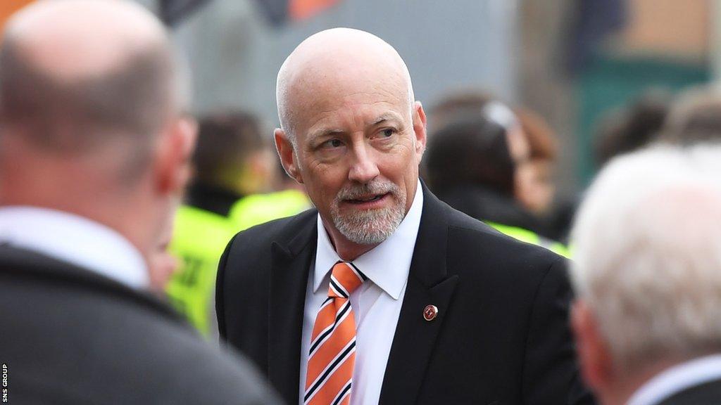 Mark Ogren attended Saturday's 2-1 home loss to St Johnstone