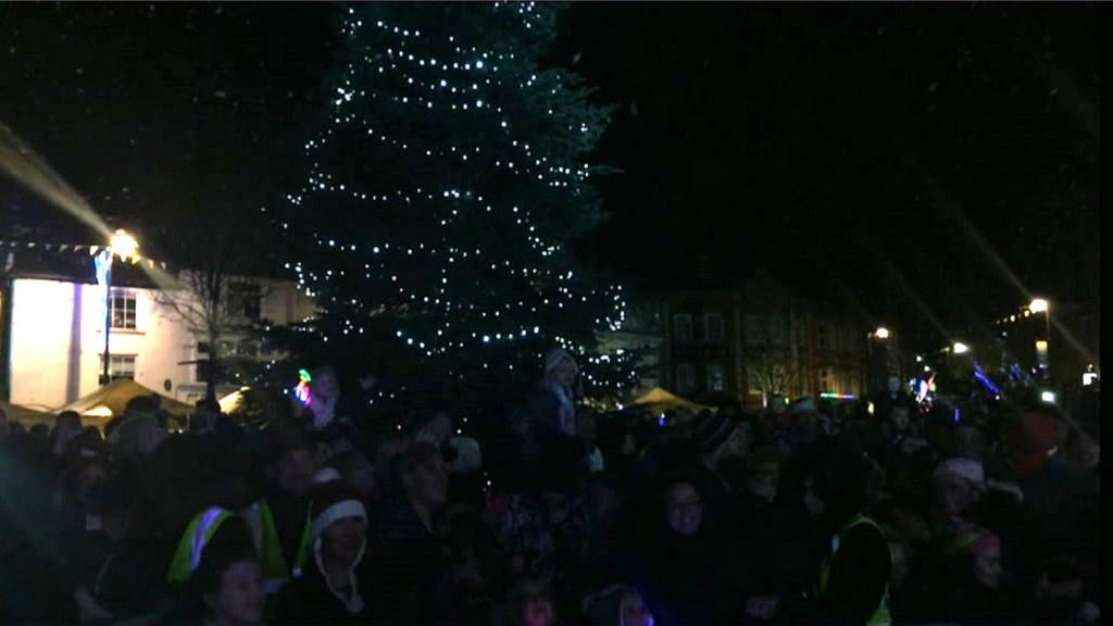 Kettering Christmas lights switch-on