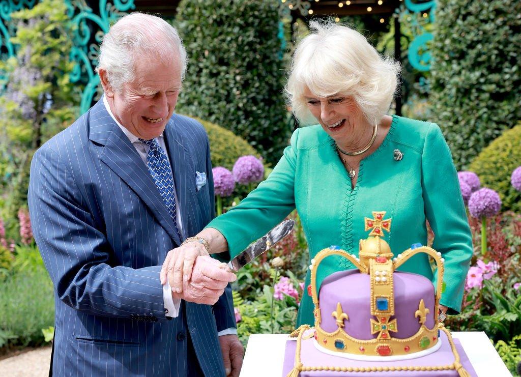 charles and camilla at garden party northern ireland