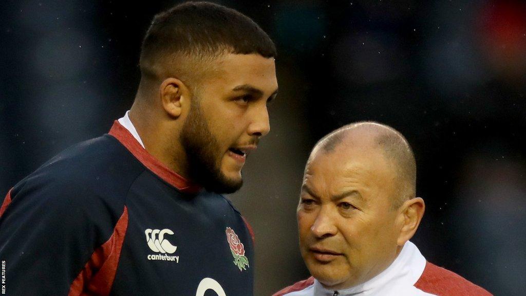 Lewis Ludlam and Eddie Jones